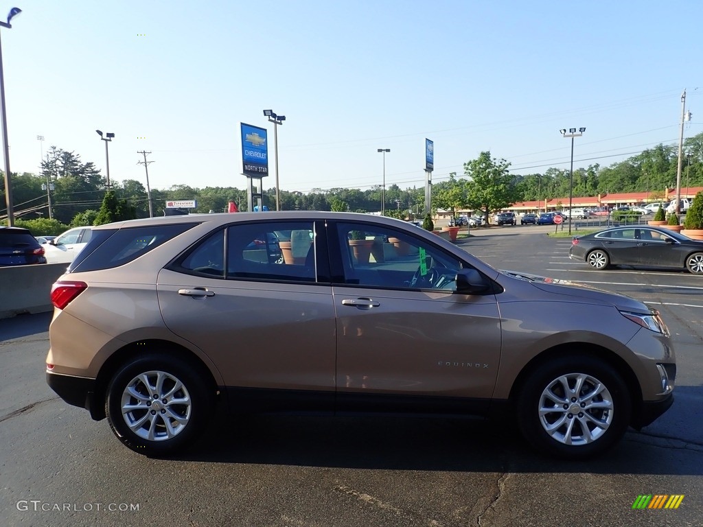 2019 Equinox LS - Sandy Ridge Metallic / Medium Ash Gray photo #10