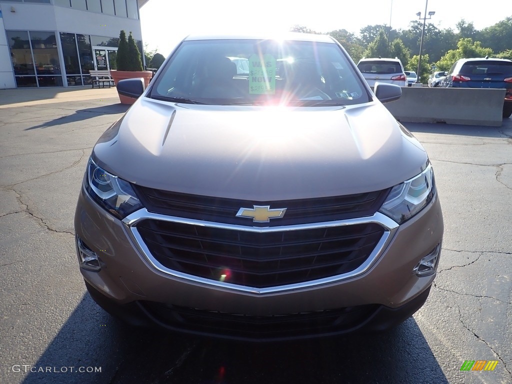 2019 Equinox LS - Sandy Ridge Metallic / Medium Ash Gray photo #13