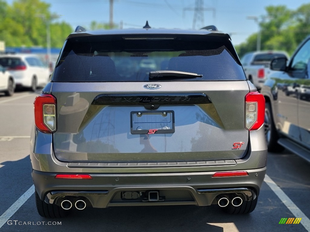 2022 Explorer ST 4WD - Carbonized Gray Metallic / Ebony photo #6