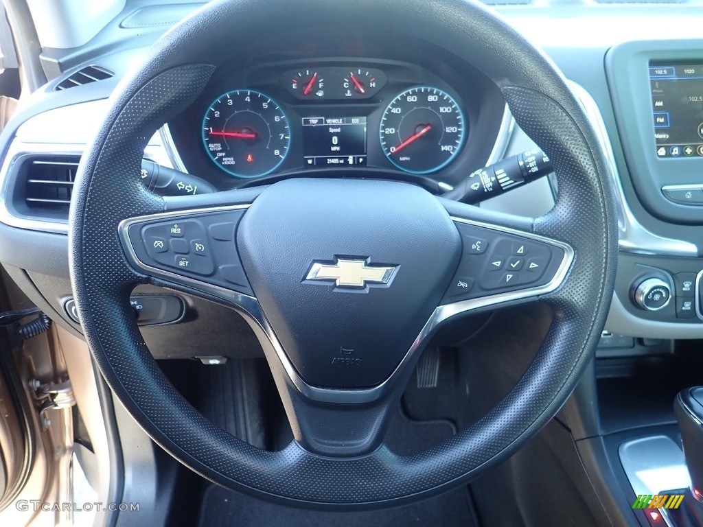 2019 Equinox LS - Sandy Ridge Metallic / Medium Ash Gray photo #26