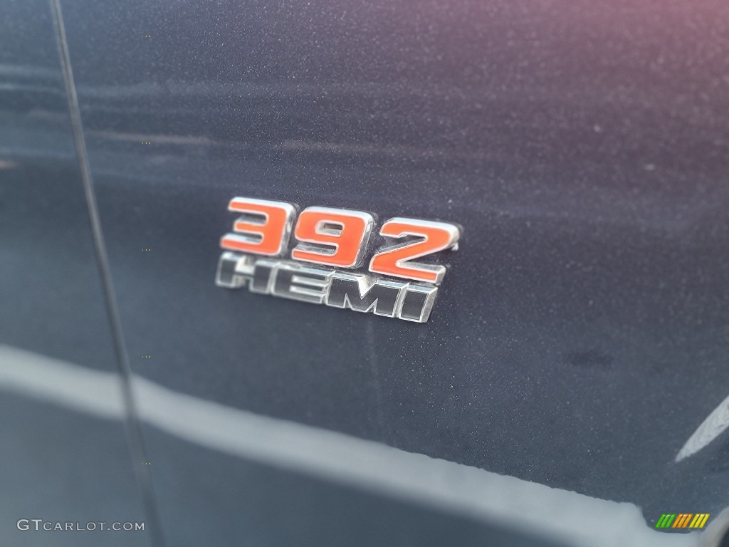 2015 Challenger SRT 392 - Phantom Black Tri-Coat Pearl / Black photo #4