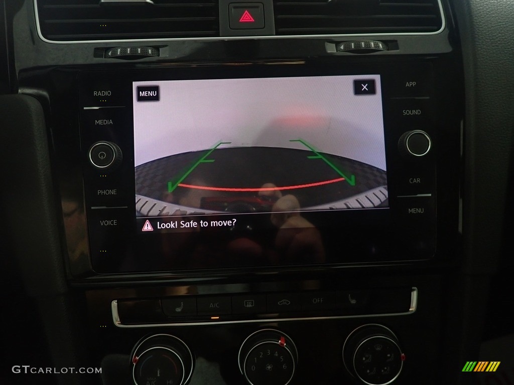 2019 Golf GTI SE - Deep Black Pearl / Titan Black photo #3