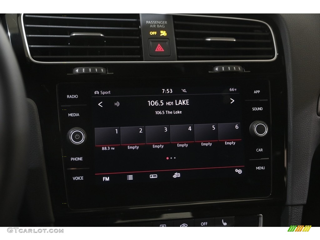 2019 Volkswagen Golf GTI SE Controls Photo #144332806