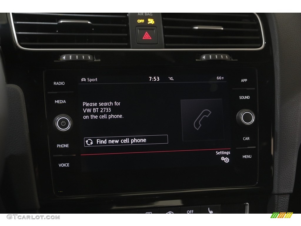 2019 Volkswagen Golf GTI SE Controls Photo #144332818