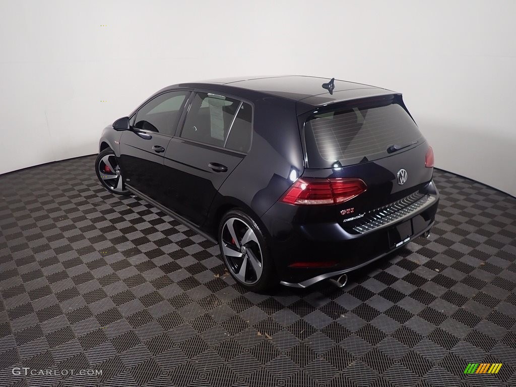 2019 Golf GTI SE - Deep Black Pearl / Titan Black photo #13
