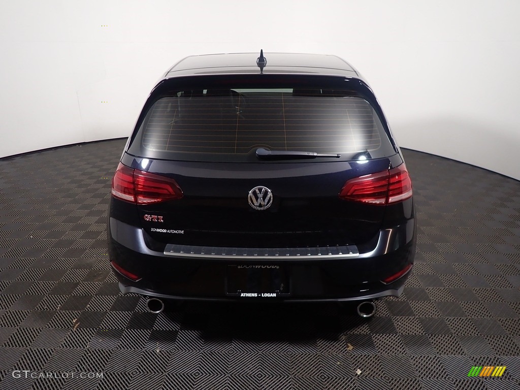 2019 Golf GTI SE - Deep Black Pearl / Titan Black photo #14