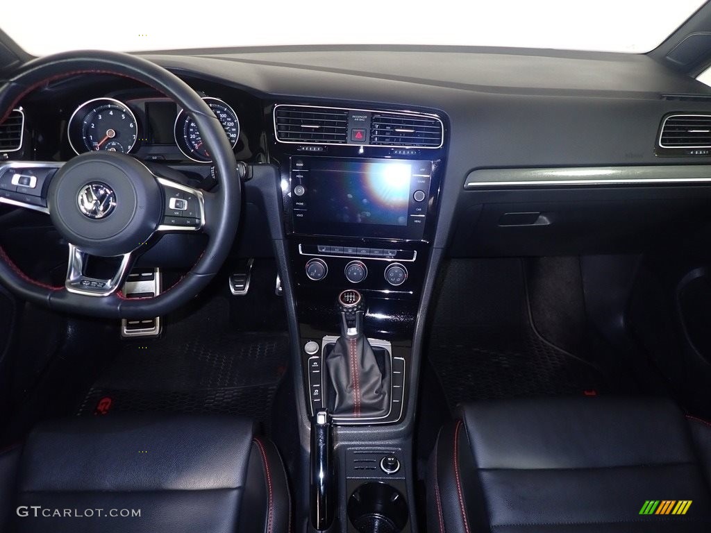 2019 Golf GTI SE - Deep Black Pearl / Titan Black photo #26