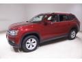 2018 Fortana Red Metallic Volkswagen Atlas SE 4Motion  photo #3