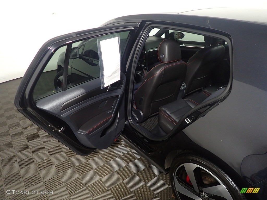 2019 Golf GTI SE - Deep Black Pearl / Titan Black photo #35