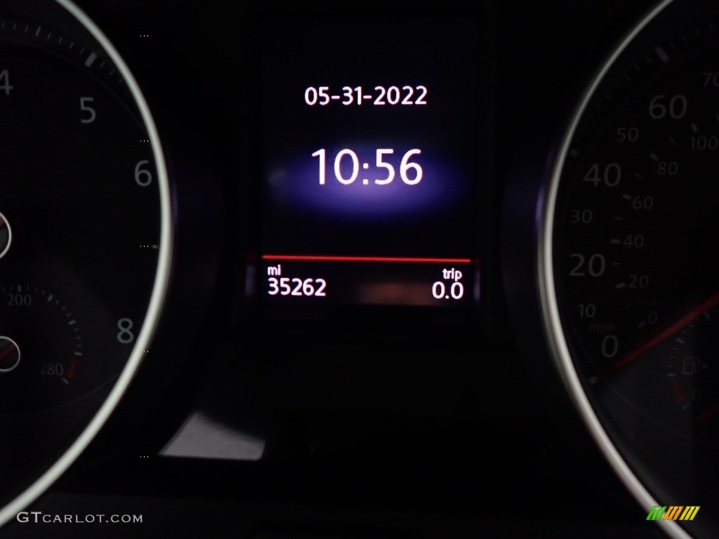 2019 Golf GTI SE - Deep Black Pearl / Titan Black photo #44