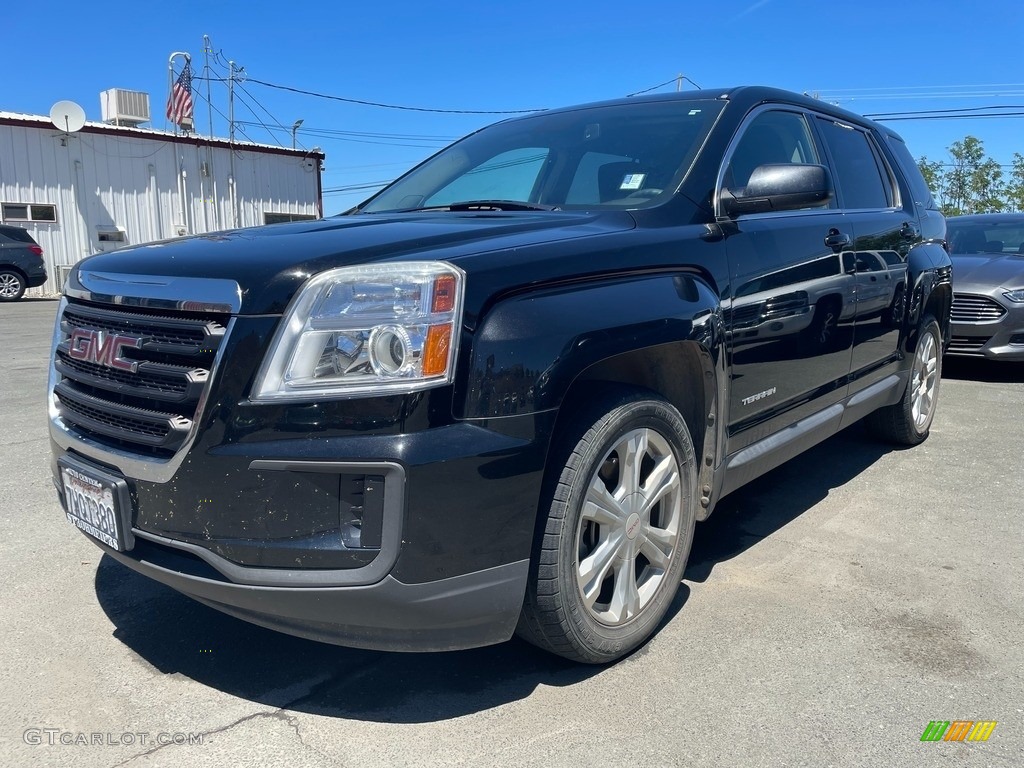 2017 Terrain SLE AWD - Onyx Black / Jet Black photo #3