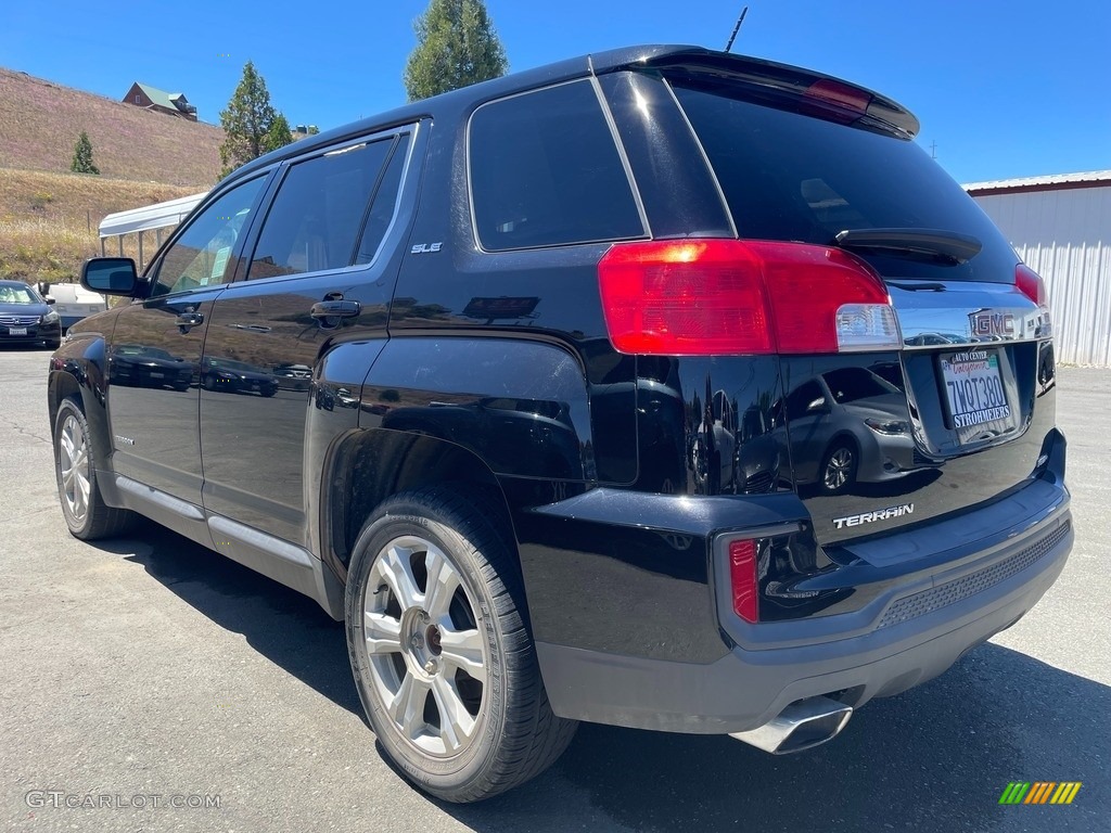 2017 Terrain SLE AWD - Onyx Black / Jet Black photo #7