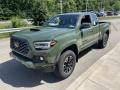 2022 Army Green Toyota Tacoma TRD Sport Access Cab 4x4  photo #7