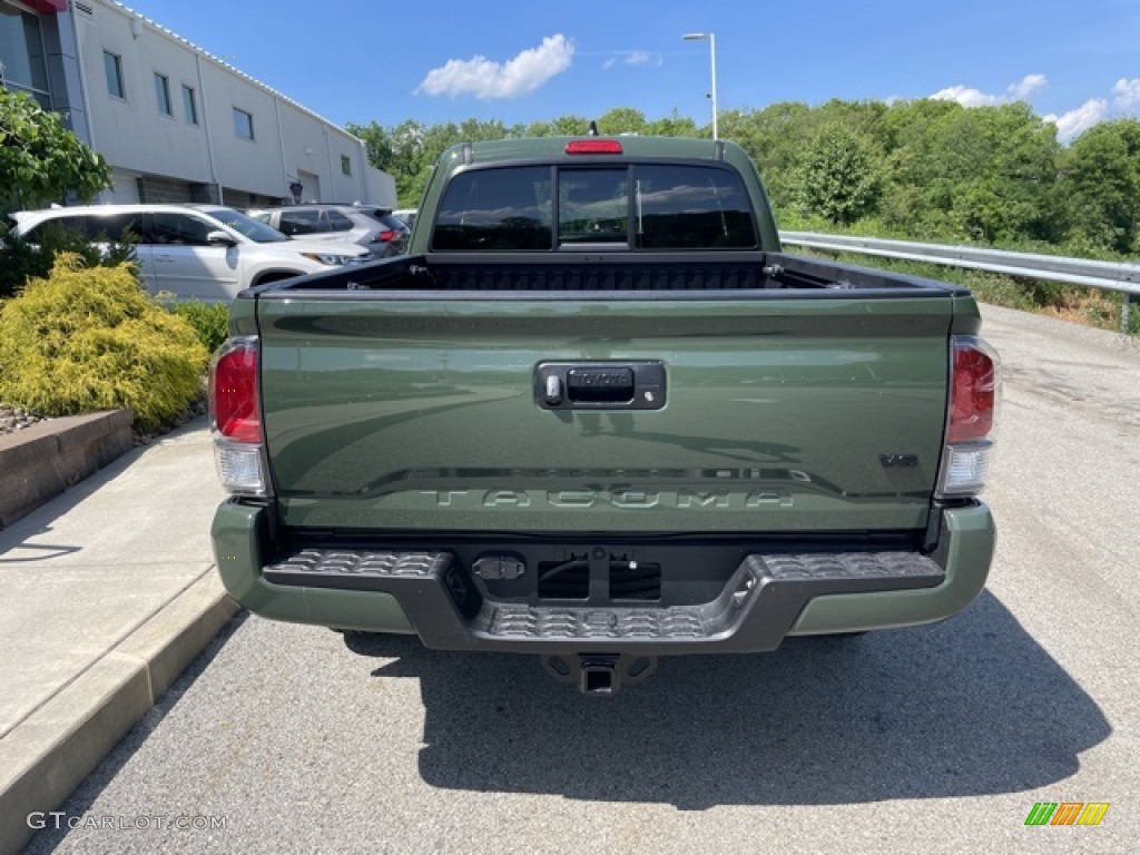 2022 Tacoma TRD Sport Access Cab 4x4 - Army Green / Cement/Black photo #8