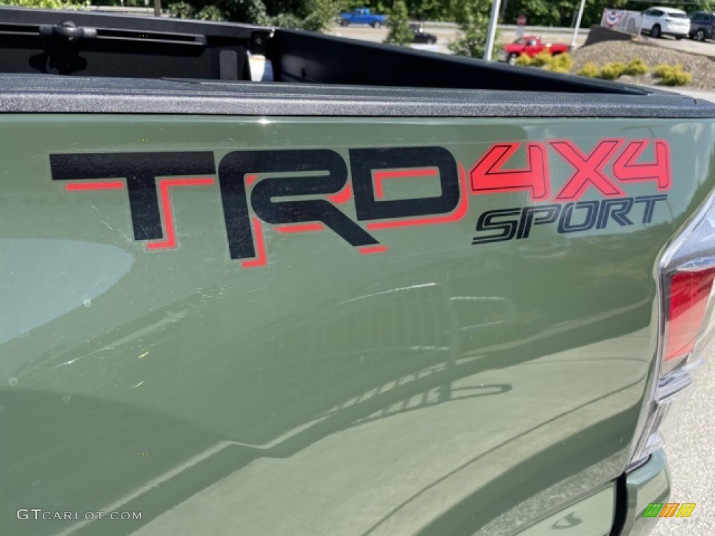 2022 Tacoma TRD Sport Access Cab 4x4 - Army Green / Cement/Black photo #10