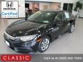 Crystal Black Pearl 2018 Honda Civic LX Sedan
