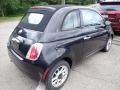 2013 Nero (Black) Fiat 500 c cabrio Pop  photo #3