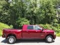 Delmonico Red Pearl 2022 Ram 3500 Laramie Mega Cab 4x4 Exterior