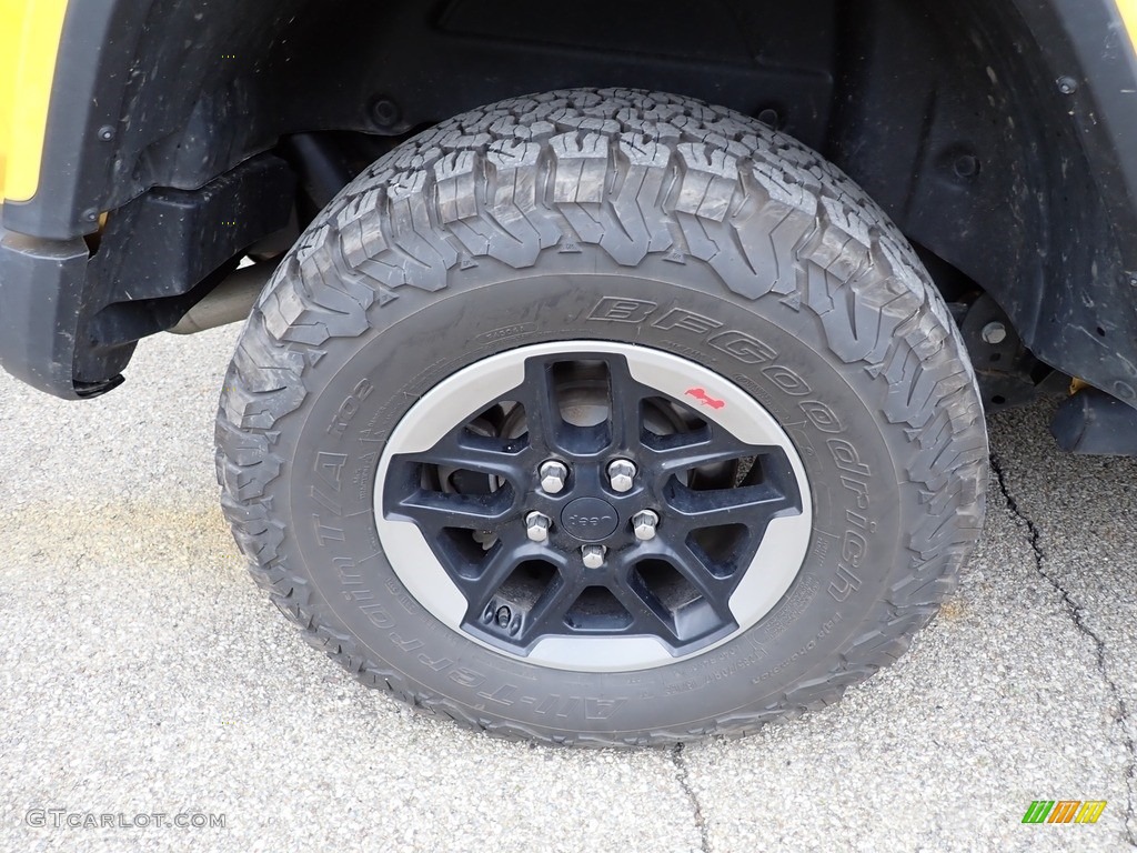 2018 Wrangler Unlimited Rubicon 4x4 - Hellayella / Black photo #5