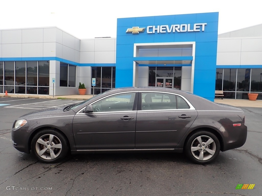 2011 Malibu LT - Taupe Gray Metallic / Ebony photo #3