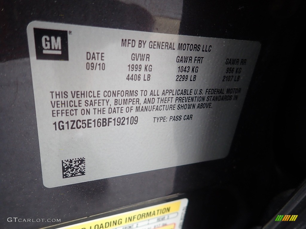 2011 Malibu LT - Taupe Gray Metallic / Ebony photo #29