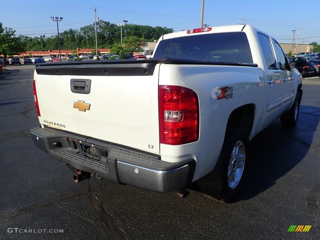 2012 Silverado 1500 LT Crew Cab 4x4 - White Diamond Tricoat / Ebony photo #7