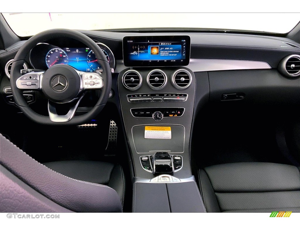 2022 Mercedes-Benz C 300 Cabriolet Black Dashboard Photo #144337885