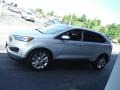 2019 Ingot Silver Ford Edge Titanium AWD  photo #7