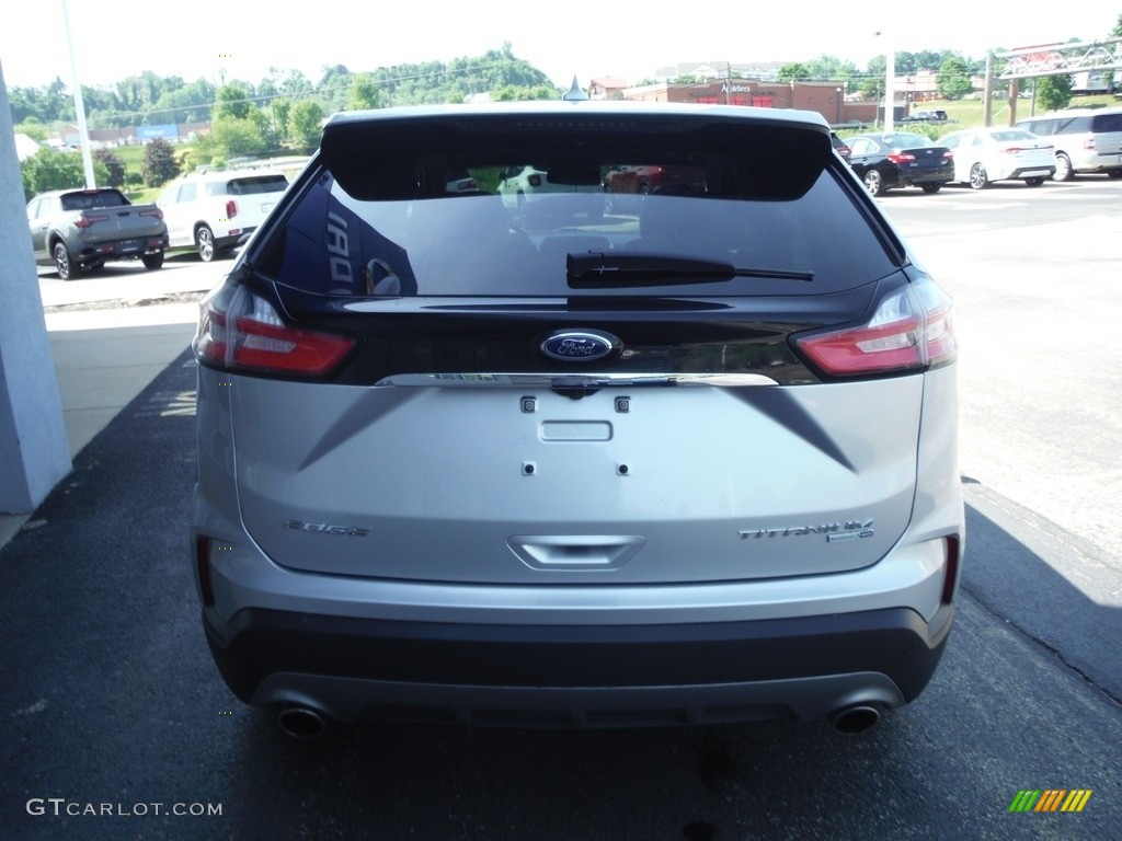 2019 Edge Titanium AWD - Ingot Silver / Ebony photo #10