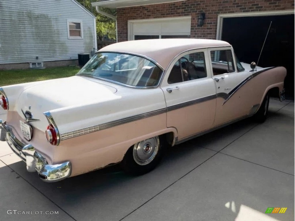 Colonial White 1956 Ford Fairlane Town Sedan Exterior Photo #144338947