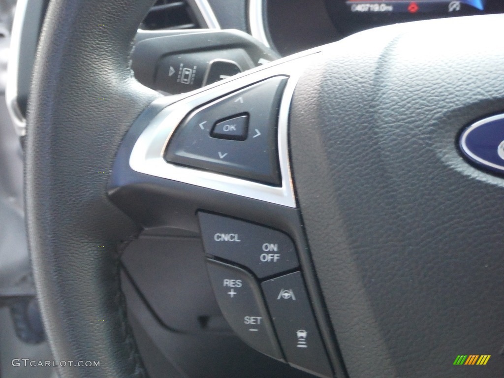 2019 Edge Titanium AWD - Ingot Silver / Ebony photo #27
