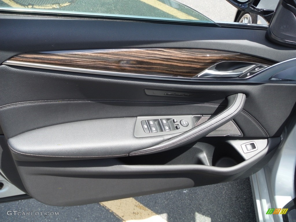 2018 5 Series 540i xDrive Sedan - Glacier Silver Metallic / Black photo #12