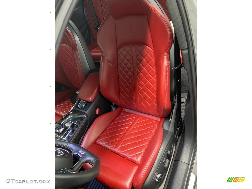 2019 Audi S4 Premium Plus quattro Front Seat Photo #144340105