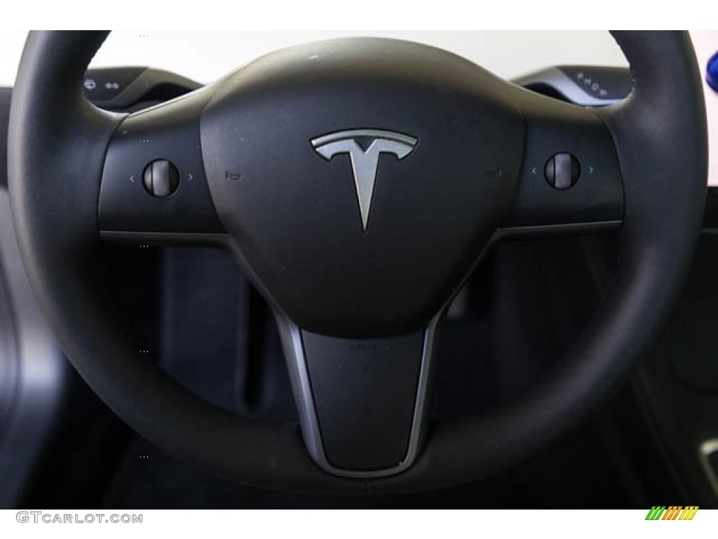 2021 Tesla Model 3 Long Range Steering Wheel Photos