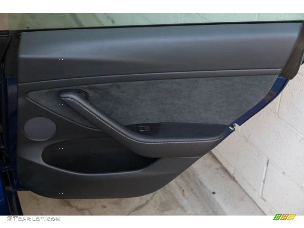 2021 Tesla Model 3 Long Range White Door Panel Photo #144340465