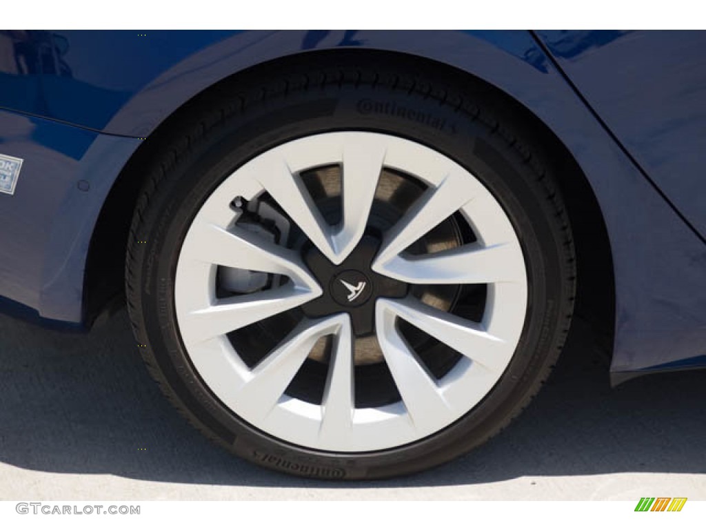 2021 Tesla Model 3 Long Range Wheel Photo #144340498