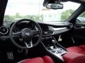 2022 Alfa Romeo Giulia Black/Red Interior Interior Photo