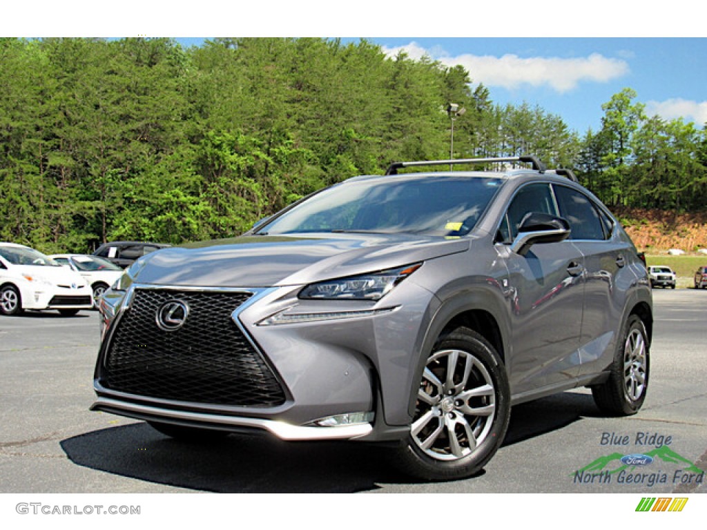 Nebula Gray Pearl 2015 Lexus NX 200t F Sport Exterior Photo #144340813