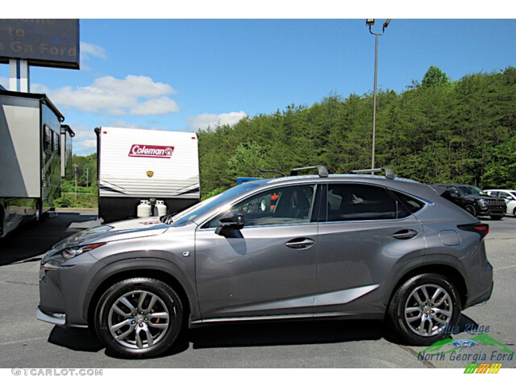 Nebula Gray Pearl 2015 Lexus NX 200t F Sport Exterior Photo #144340828