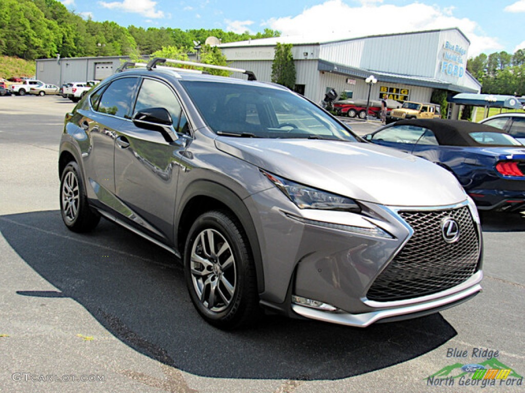 Nebula Gray Pearl 2015 Lexus NX 200t F Sport Exterior Photo #144340903