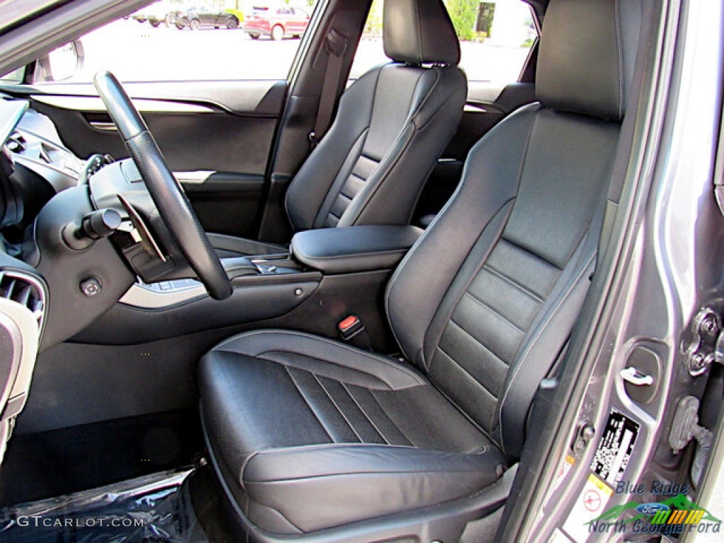 Black Interior 2015 Lexus NX 200t F Sport Photo #144340972