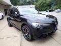 2022 Vulcano Black Metallic Alfa Romeo Stelvio Veloce AWD  photo #7