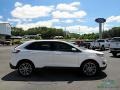 2015 White Platinum Metallic Ford Edge Titanium AWD  photo #6