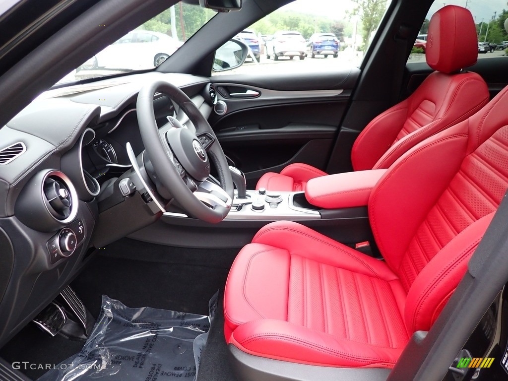 2022 Alfa Romeo Stelvio Veloce AWD Front Seat Photo #144341839