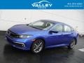 Agean Blue Metallic 2019 Honda Civic EX Sedan