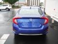 2019 Agean Blue Metallic Honda Civic EX Sedan  photo #8