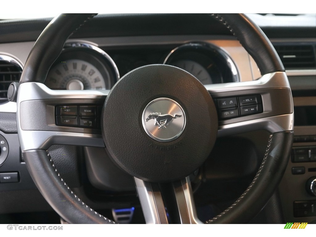 2012 Mustang V6 Premium Coupe - Performance White / Charcoal Black photo #7