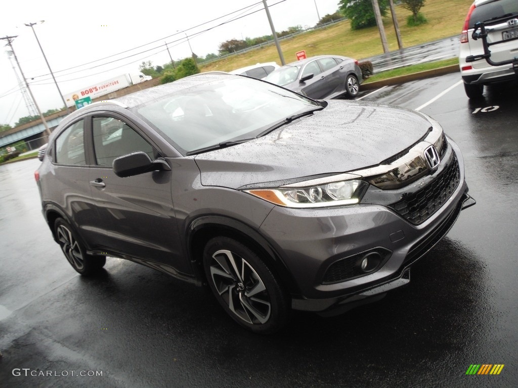 2019 HR-V Sport AWD - Modern Steel Metallic / Black photo #5