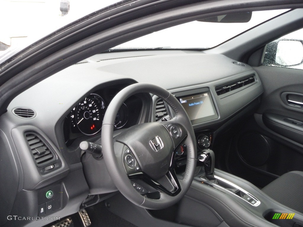 2019 HR-V Sport AWD - Modern Steel Metallic / Black photo #11
