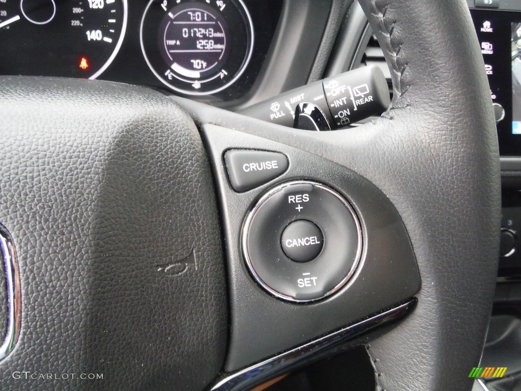 2019 HR-V Sport AWD - Modern Steel Metallic / Black photo #22